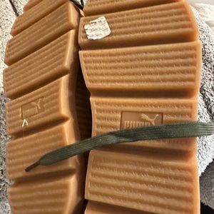 PUMA PLATFORM GREEN SUIIDE SIZE 10